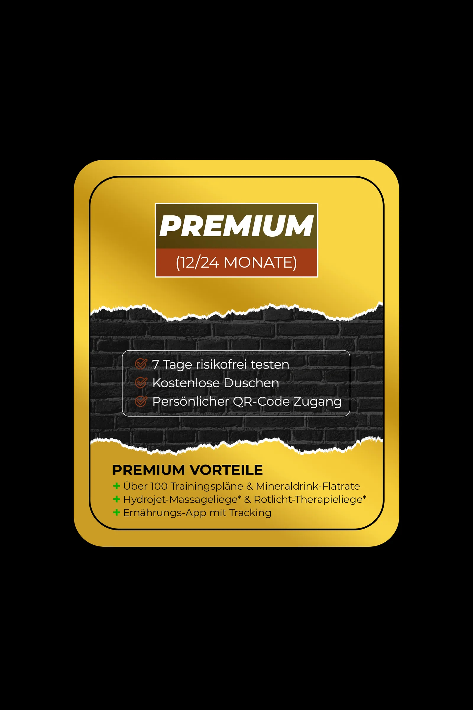 BrickFit Premium – Tarifübersicht BrickFit Premium – Tarifübersicht
